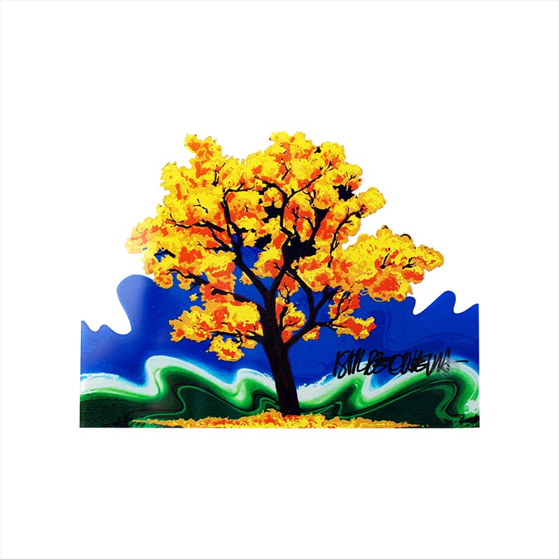 Peça de Acrílico Ipê Amarelo