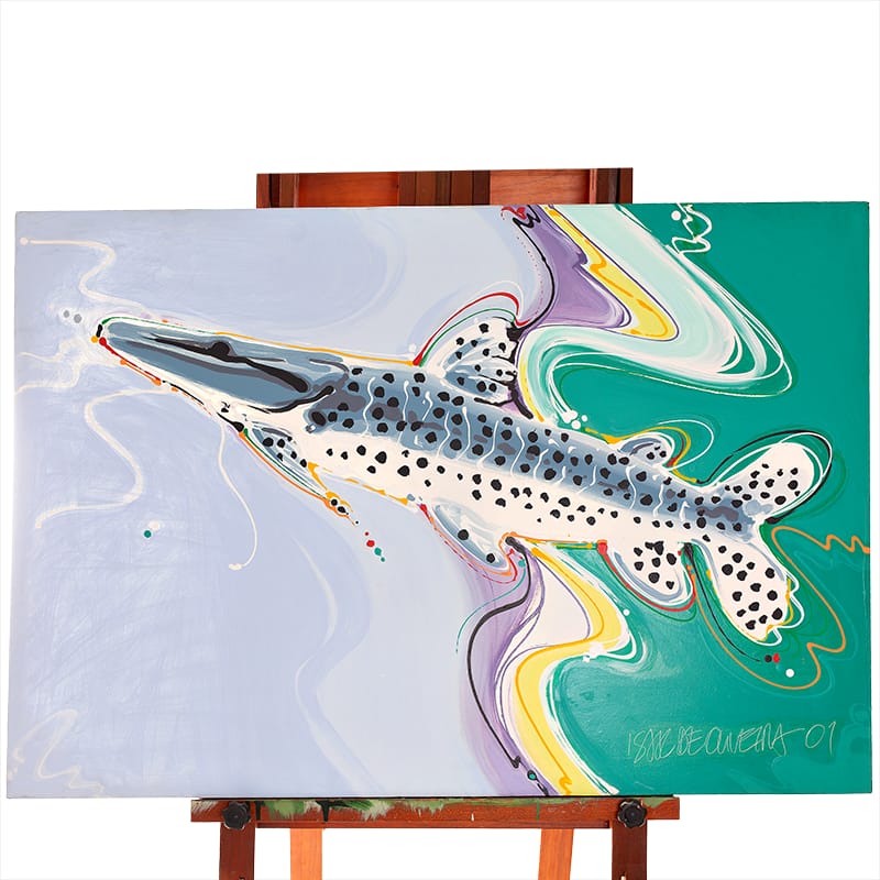 Quadro Original DNA Isaac Pintado