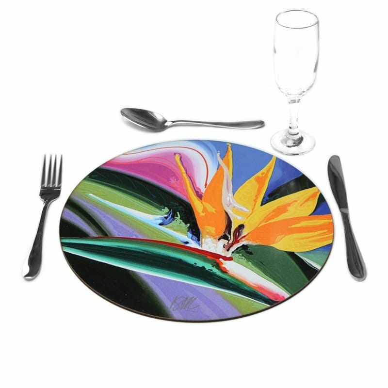 Sousplat Strelitzia